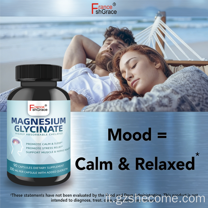 Nuove capsule di glicinato di magnesio per il sonno